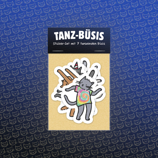 Olivier Samter - Sticker-Set "Tanz-Büsis"