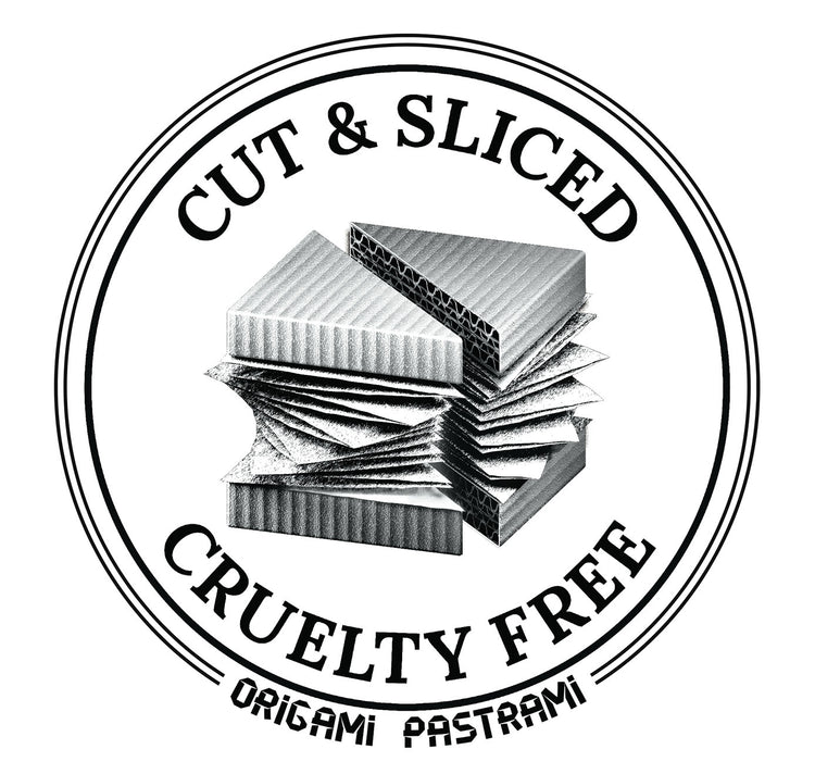 David Odermatt - Origami Pastrami "Seepferdchen" (Blaugrau meliert & Türkis)