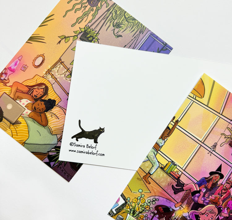 Samira Belorf - Postkartenset "Home“