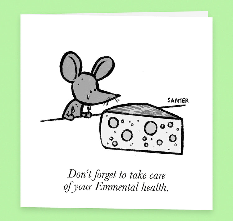 Olivier Samter - Grusskarte "Emmental Health"