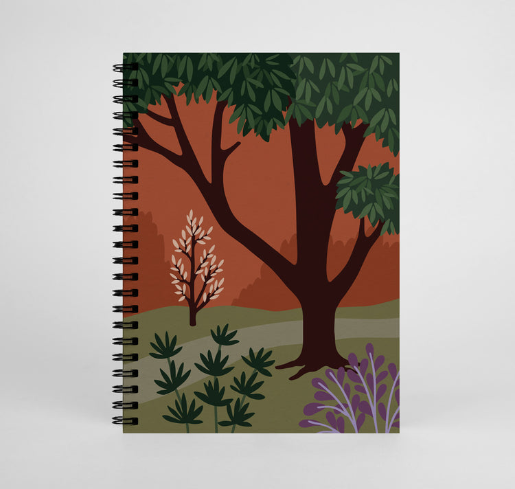 Lisa Voisard - Notizbuch "Wald"