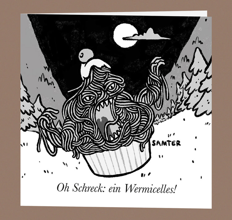 Olivier Samter - Grusskarte "Wermicelles"