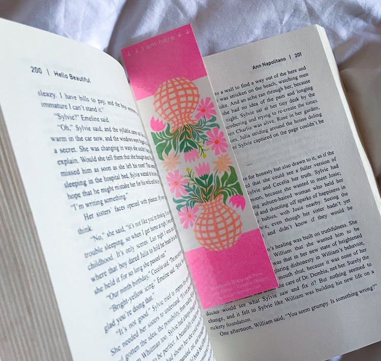 Aline Meier - Buchzeichen "TWO TIMES"