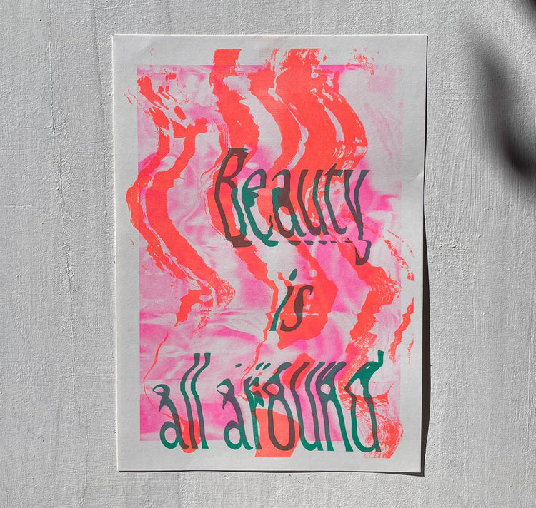 Aline Meier - Plakat "ALL AROUND"