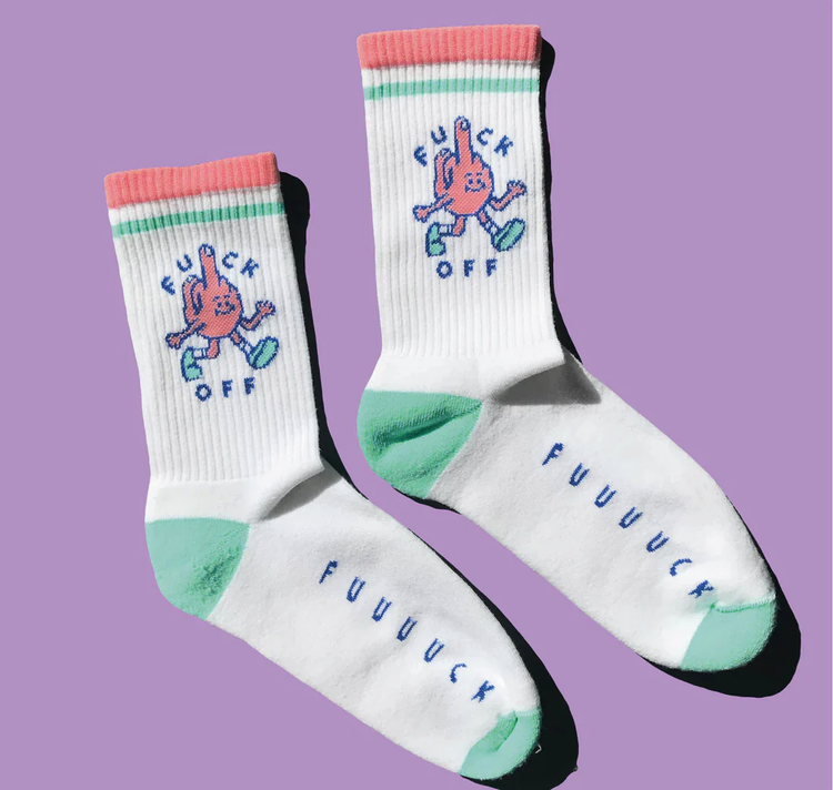 Stay Dirty - Socken "FUCK OFF"