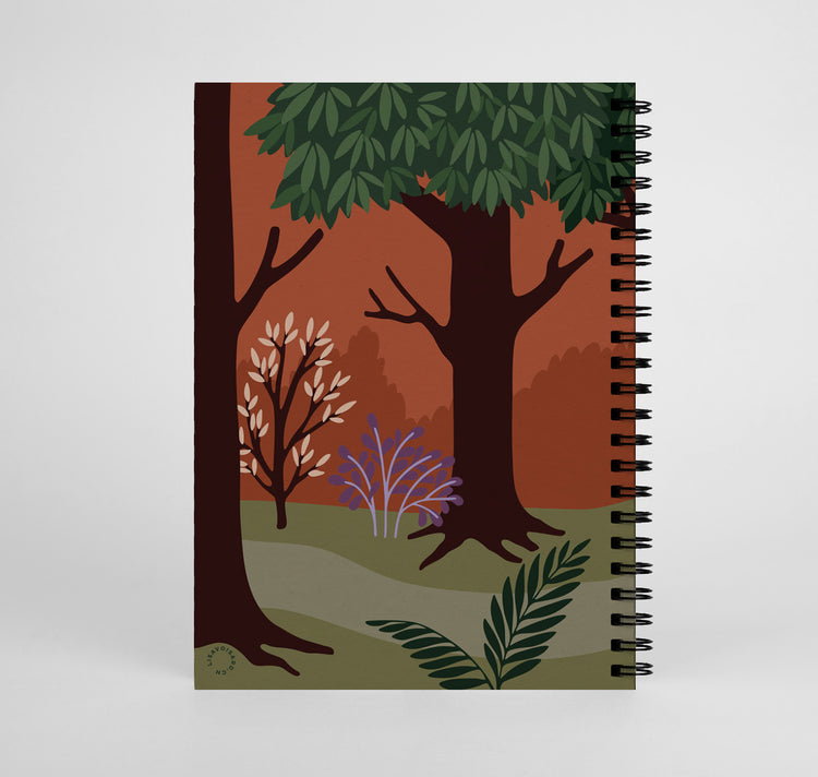 Lisa Voisard - Notizbuch "Wald"