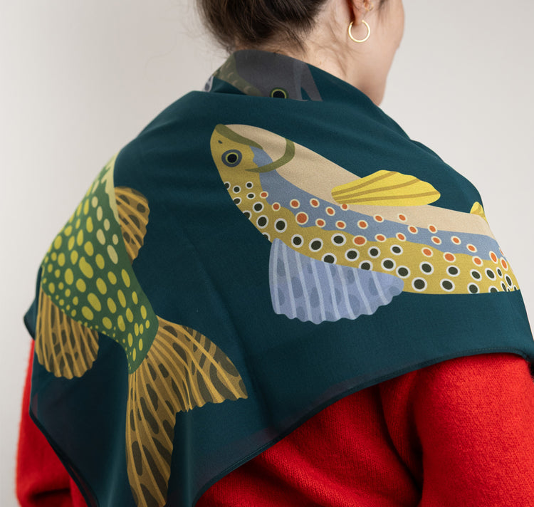 Lisa Voisard - Foulard "Fische"