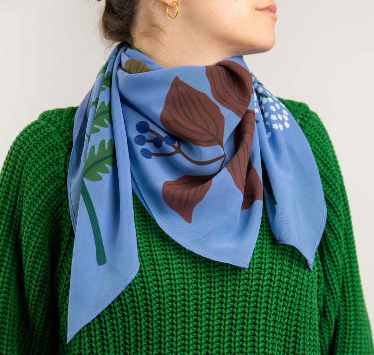 Lisa Voisard - Foulard "Unterholz"