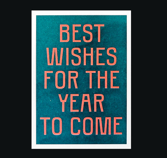 Studio Bitzi - Karte „Best wishes“