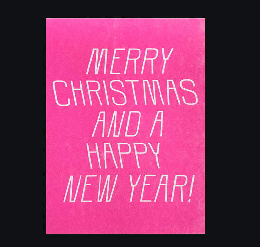 Studio Bitzi - Card "Weihnacht" (pink)