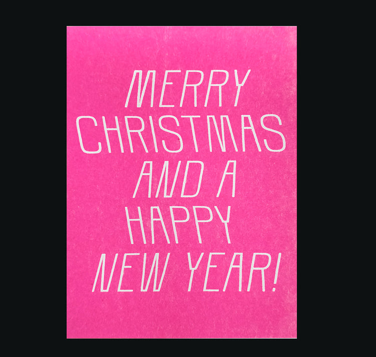 Studio Bitzi - Biglietto "Natale" (rosa)