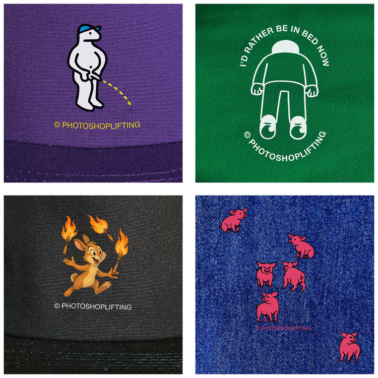 PHOTOSHOPLIFTING - Trasferimento a caldo "SET 1 – ANTI ANTI"