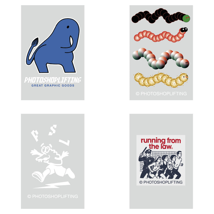 PHOTOSHOPLIFTING - Trasferimento a caldo "SET 3 – LAIN"