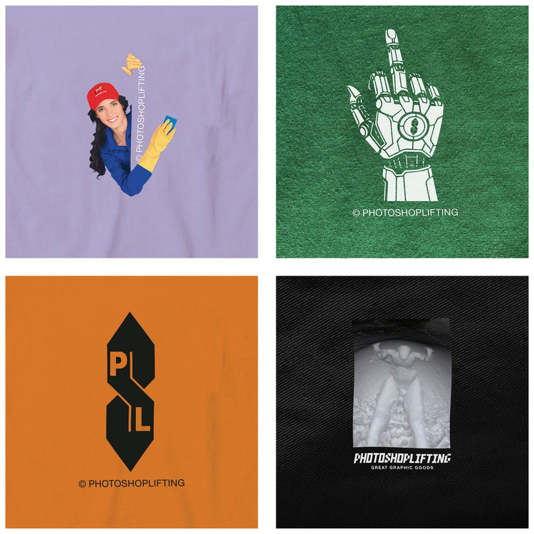 PHOTOSHOPLIFTING - Trasferimento a caldo "SET 3 – LAIN"