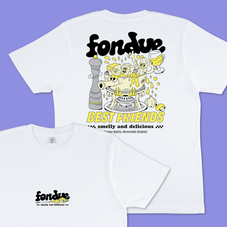 Stay Dirty - T-Shirt "Fondue Best Friends"