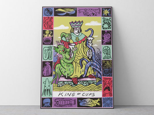 Luigi Olivadoti - Plakat "King of Cups"
