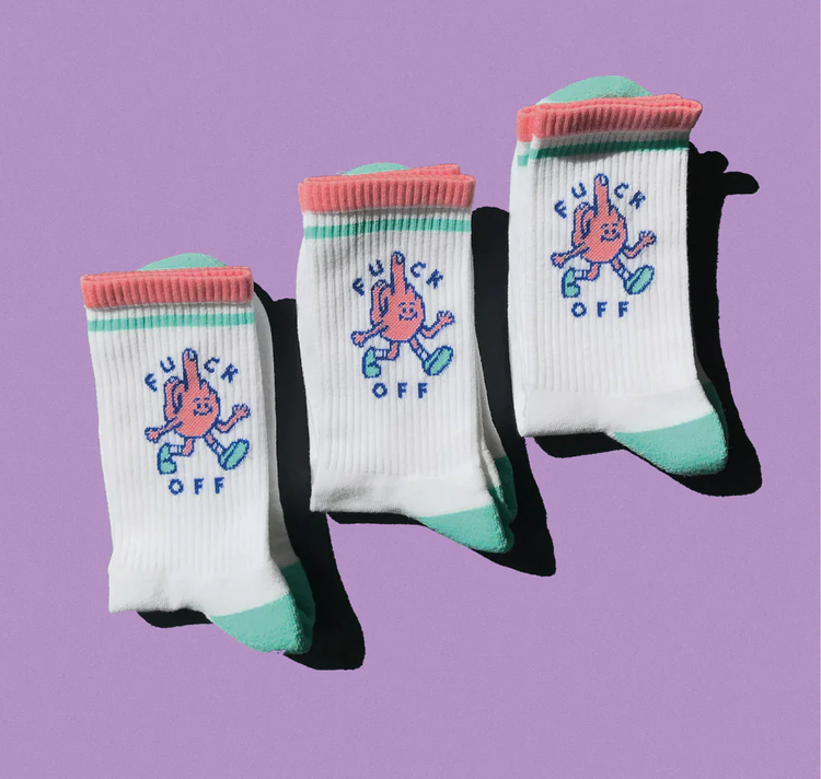 Stay Dirty - Socken "FUCK OFF"