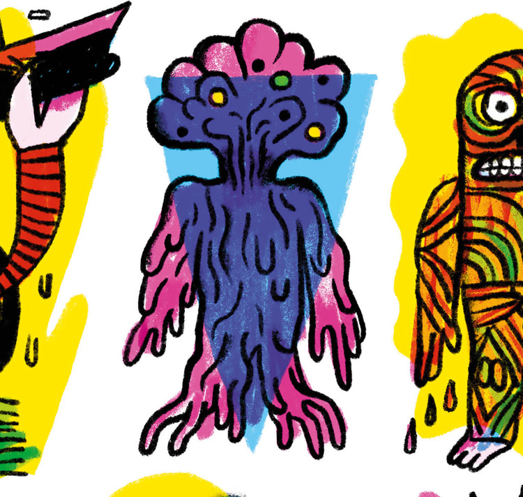 Luigi Olivadoti - Plakat "Monsters"