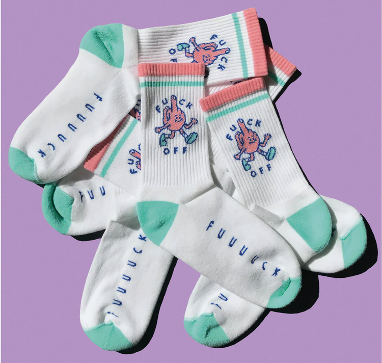 Stay Dirty - Socken "FUCK OFF"