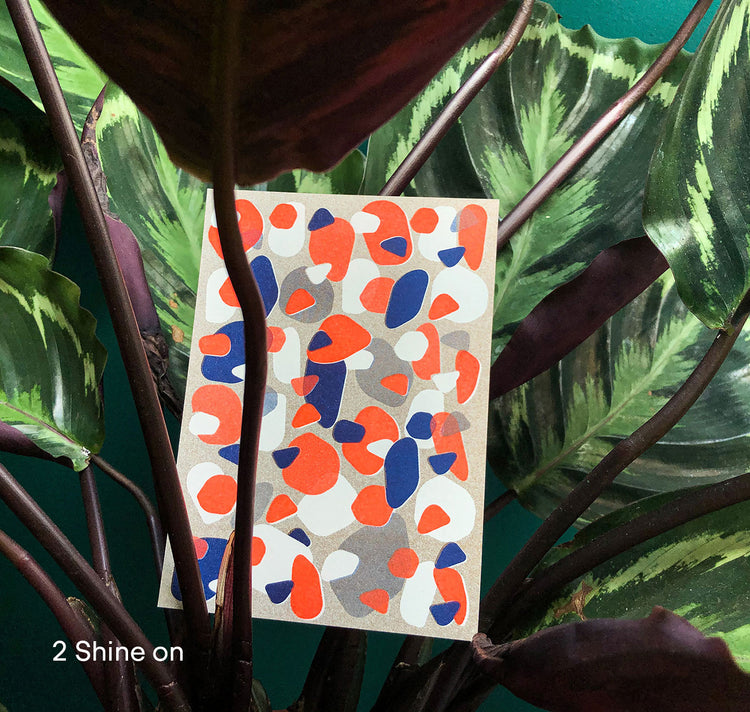Aline Meier - Kartenset "Of matching fake wild Watermelon"