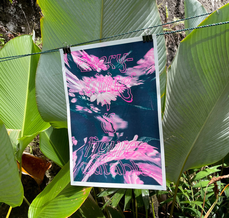 Aline Meier - Plakat "FIGUREOUTABLE"