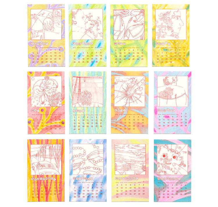 Adelina Lahr - Kalender 2026 „Soft and Spiky“