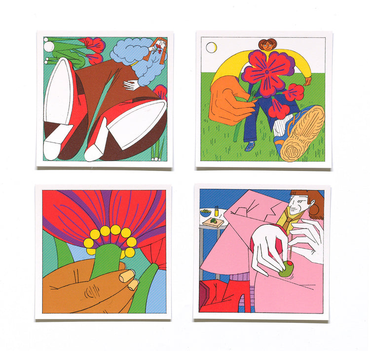 Adelina Lahr - Cardset "Blumige Grüsse"