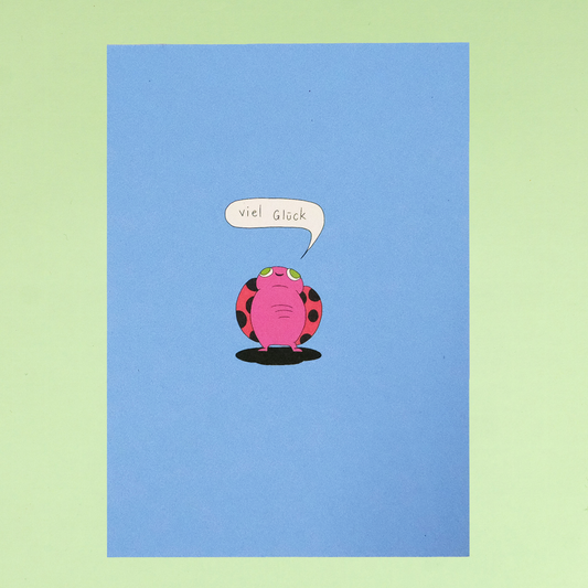 Aggregat Studio - Postkarte "Viel Glück"