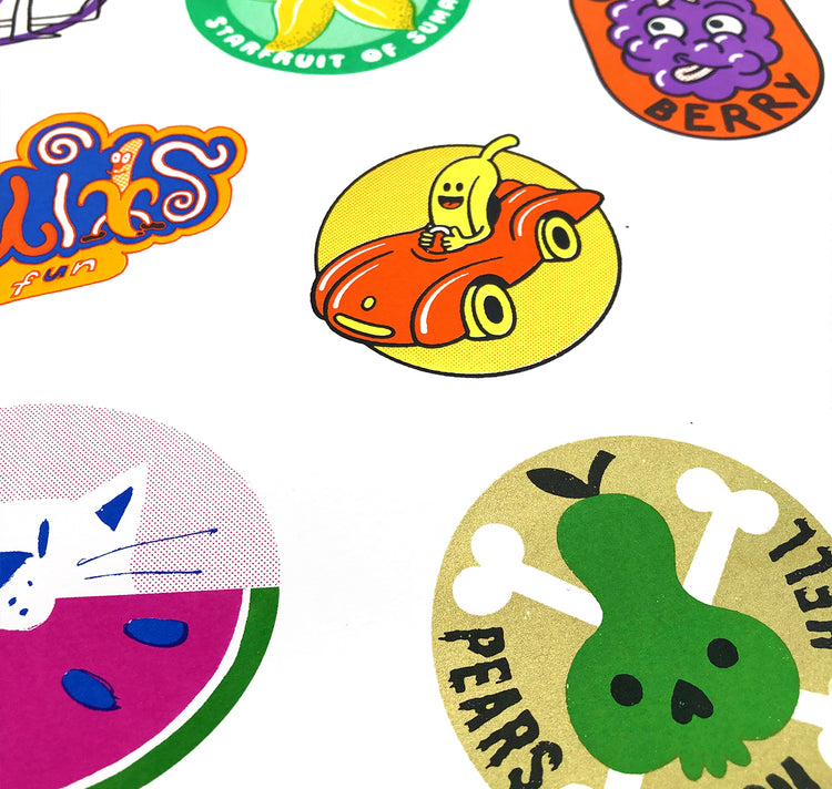 Joël Roth - Plakat „Amigos de las Frutas“