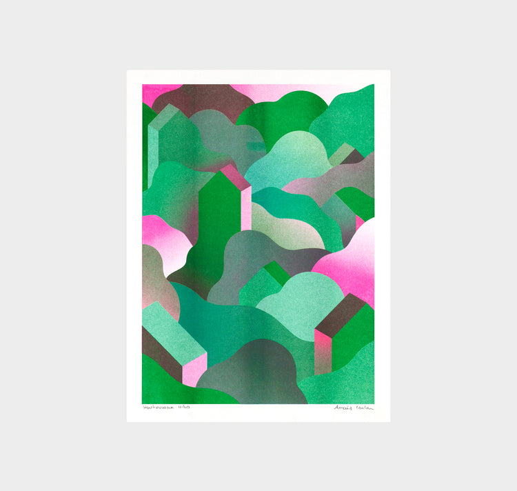 design di chantal kocher - poster "Drinking Dolphin"