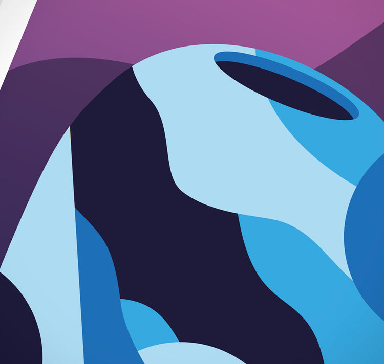 design di chantal kocher - poster "Drinking Dolphin"