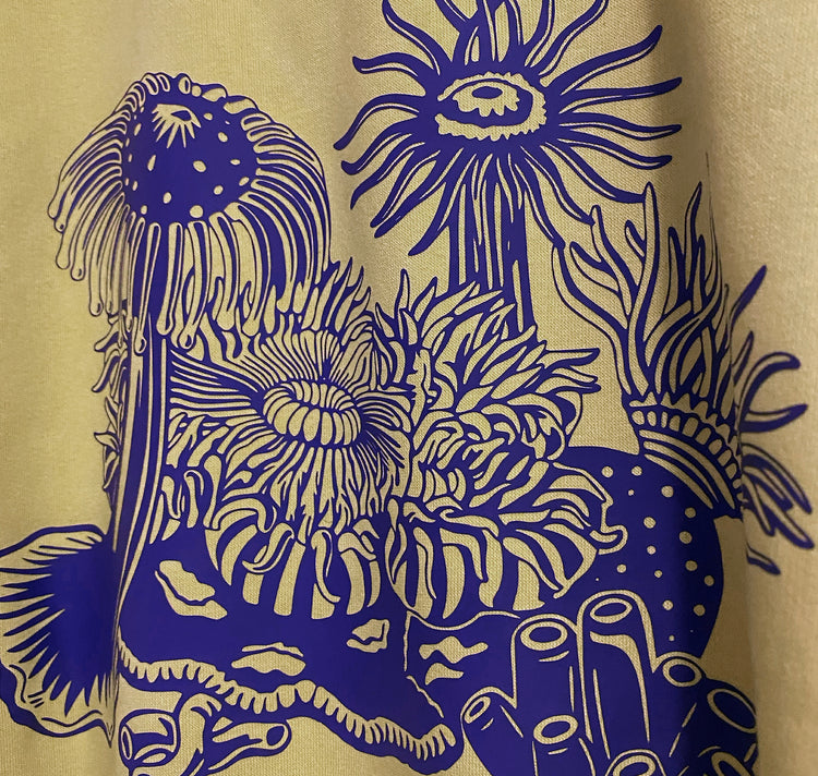 GINNY - Maglione unico "Anemoni" per uomo (M)