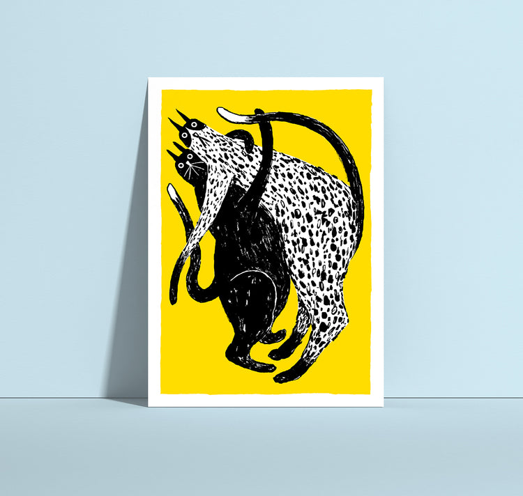 Anna-Lisa Schneeberger - Cartolina "Miao!"