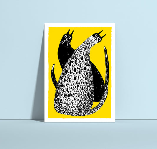 Anna-Lisa Schneeberger - Postkartenset "Katzen"