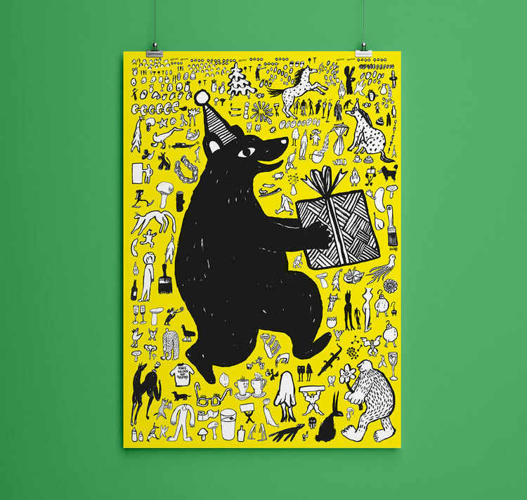 Anna-Lisa Schneeberger - Plakat "Bär"