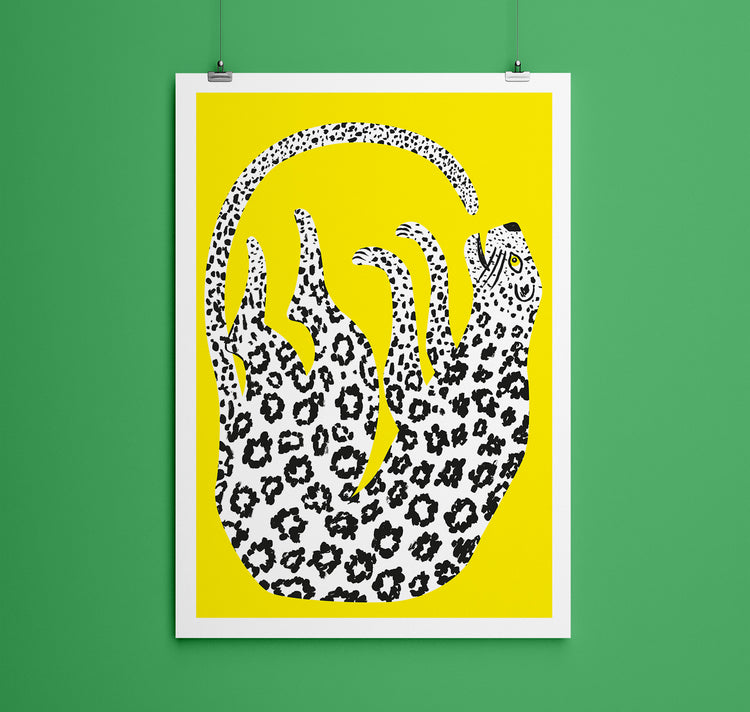 Anna-Lisa Schneeberger - Poster "Leopardo 2"