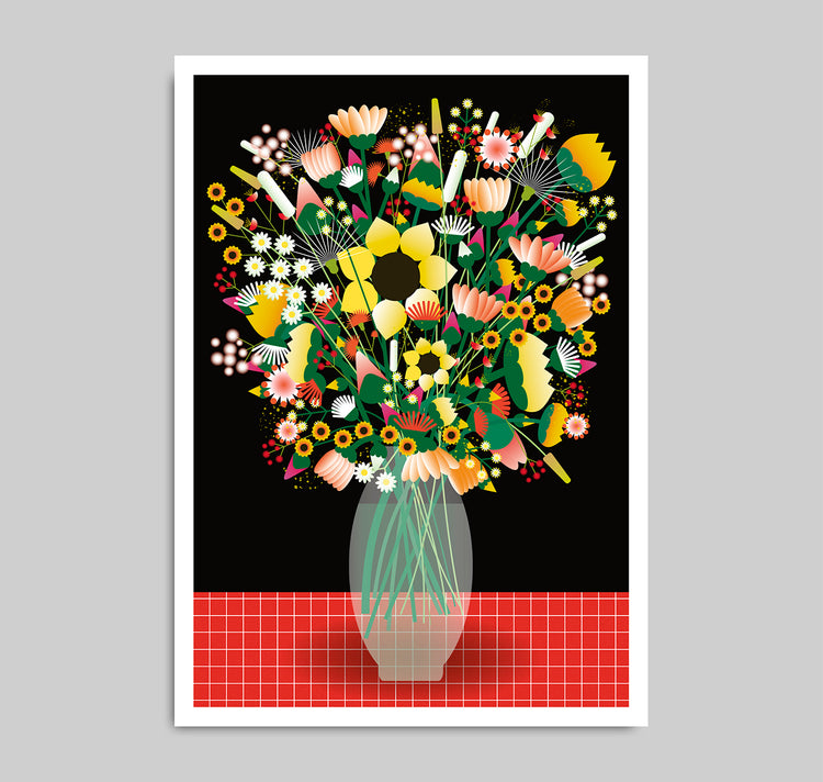Anna-Lisa Schneeberger - Poster "Bouquet estivo"