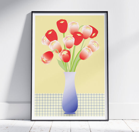 Anna-Lisa Schneeberger - Plakat "Tulpen"