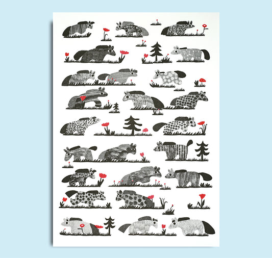 Anna-Lisa Schneeberger - Plakat "Jura"