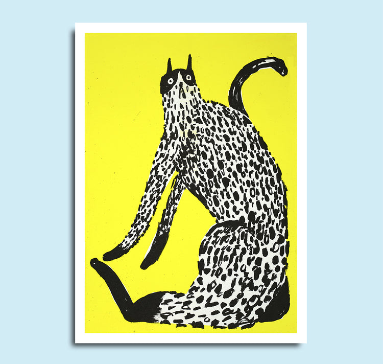 Anna-Lisa Schneeberger - Plakat "Katze 1" (A3)