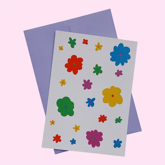 arion illustriert - Postkarte "Flowers"