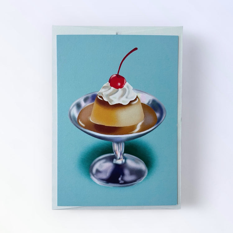 arion illustriert - Karte "Flan"