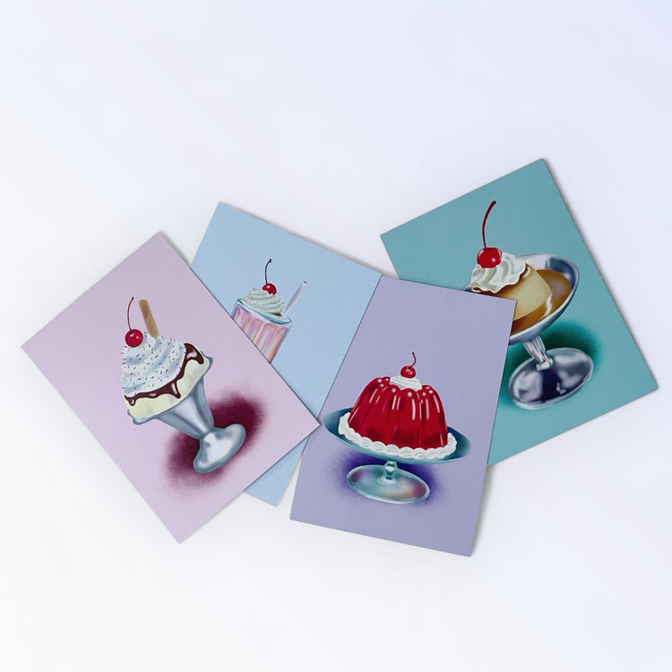 arion illustrated - Set di carte "Dessert"