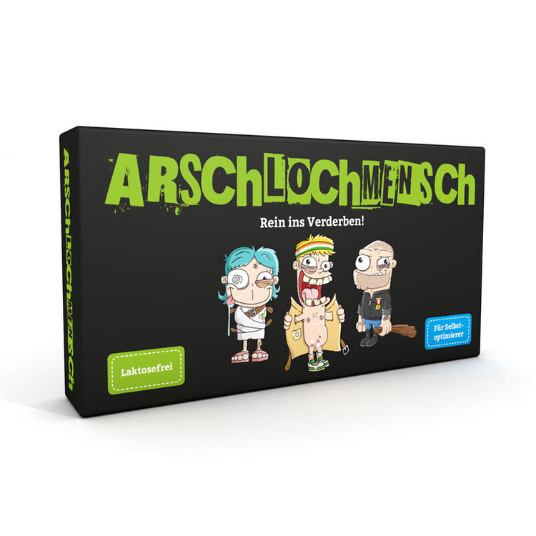 BRAINFART - Gioco di carte "Asshole Man"