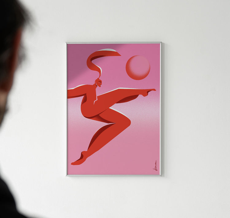 Jeanne Decasper - Plakat "Balance Ida"