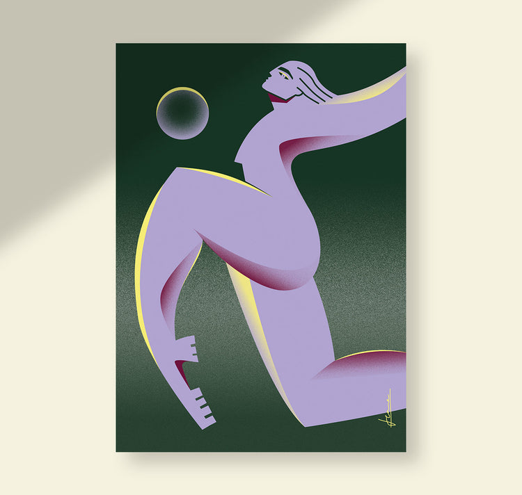 Jeanne Decasper - Plakat "Eager Tilde"