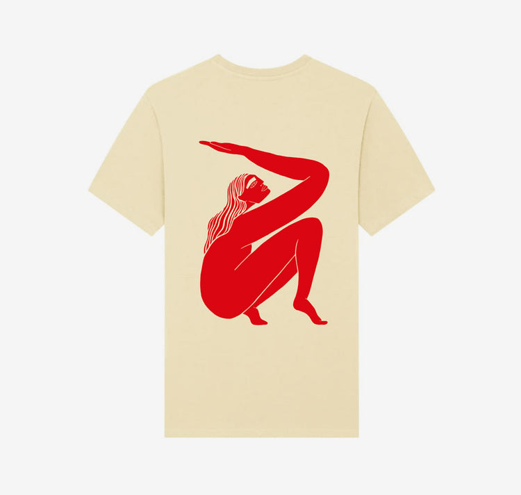 Jeanne Decasper - T-Shirt "Suri" (Butter)