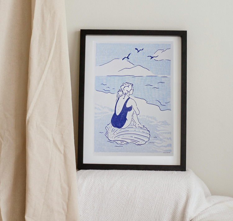 Atelier Gérard - Plakat "Me and the Sea"