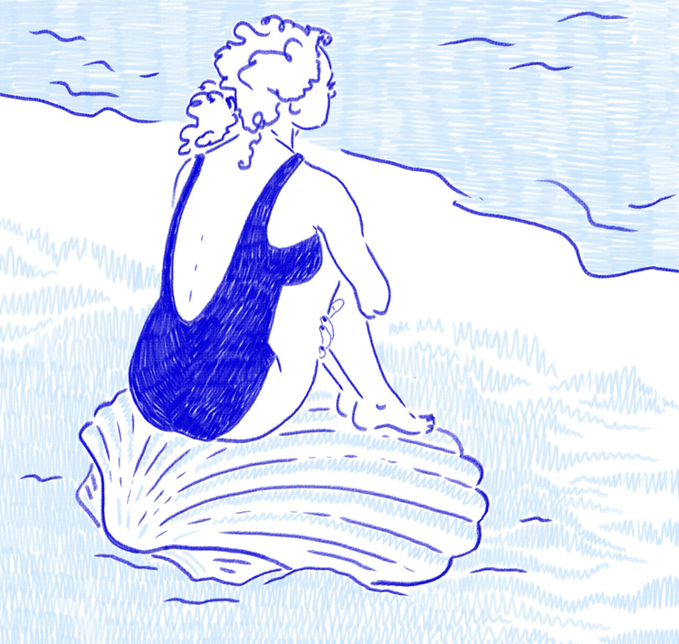 Atelier Gérard - Plakat "Me and the Sea"