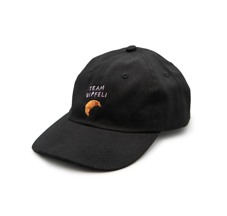 Atelier Goldiger Schlüssel - Cap "Team Gipfeli" (schwarz)